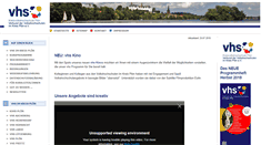 Desktop Screenshot of kvhs-ploen.de